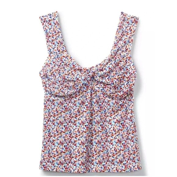 Women's Cabi # 6314 Bustier Multicolored Tank Top Size Large EXCELLENT!!! - Picture 3 of 8